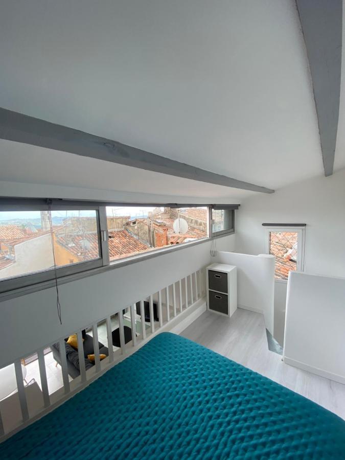 Charmant Appartement Terrasse Sur Les Toits Grasse Exterior foto