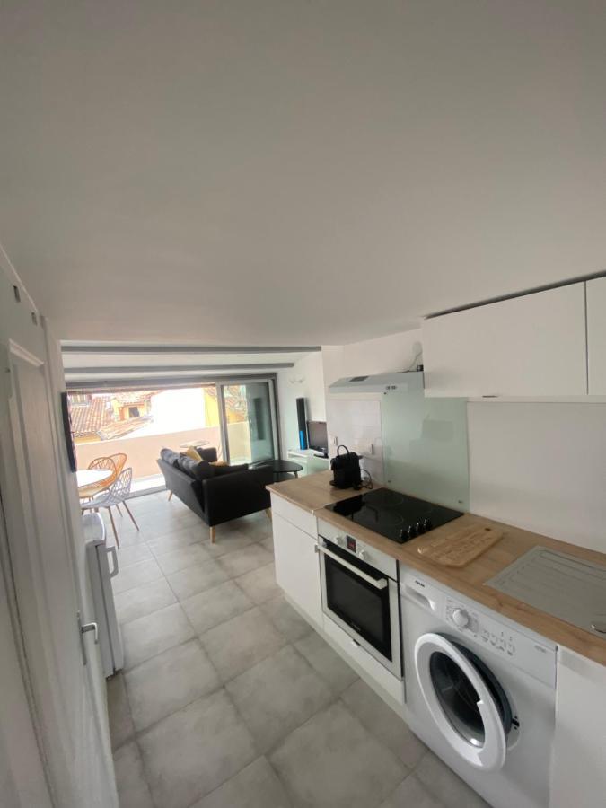 Charmant Appartement Terrasse Sur Les Toits Grasse Exterior foto